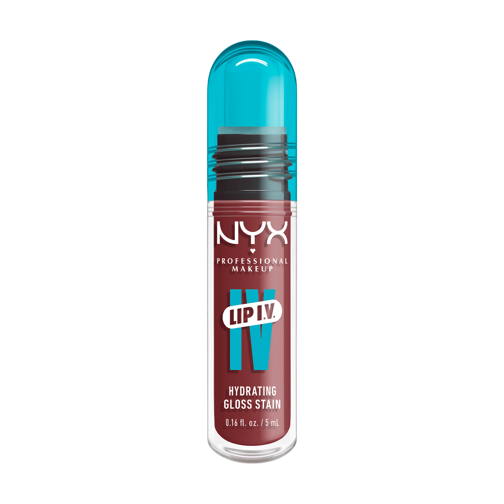 Блиск-тінт для губ NYX Professional Makeup Lip I.V. Hydrating Lip Gloss Stain 02 Hydra Honey, 5 мл