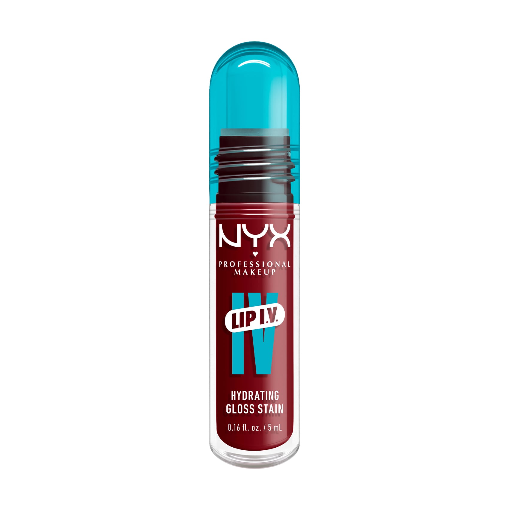 Блиск-тінт для губ NYX Professional Makeup Lip I.V. Hydrating Lip Gloss Stain 13 Cranberry Splash, 5 мл